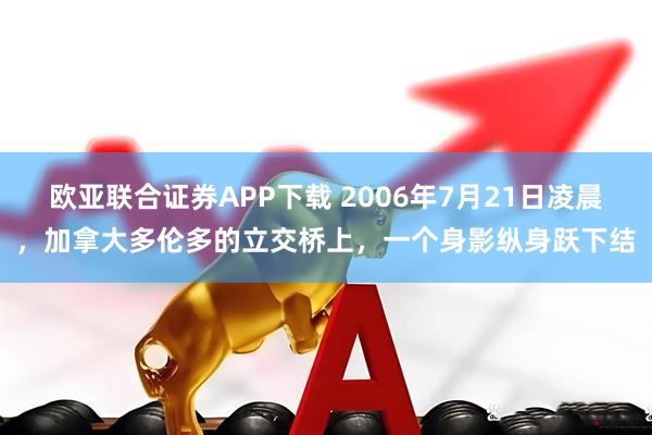 欧亚联合证券APP下载 2006年7月21日凌晨，加拿大多伦多的立交桥上，一个身影纵身跃下结